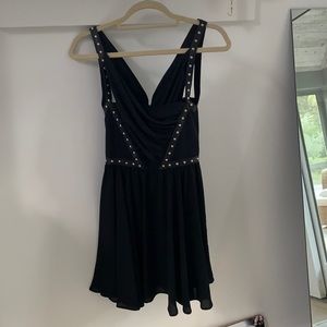 The Kooples studded black float dress